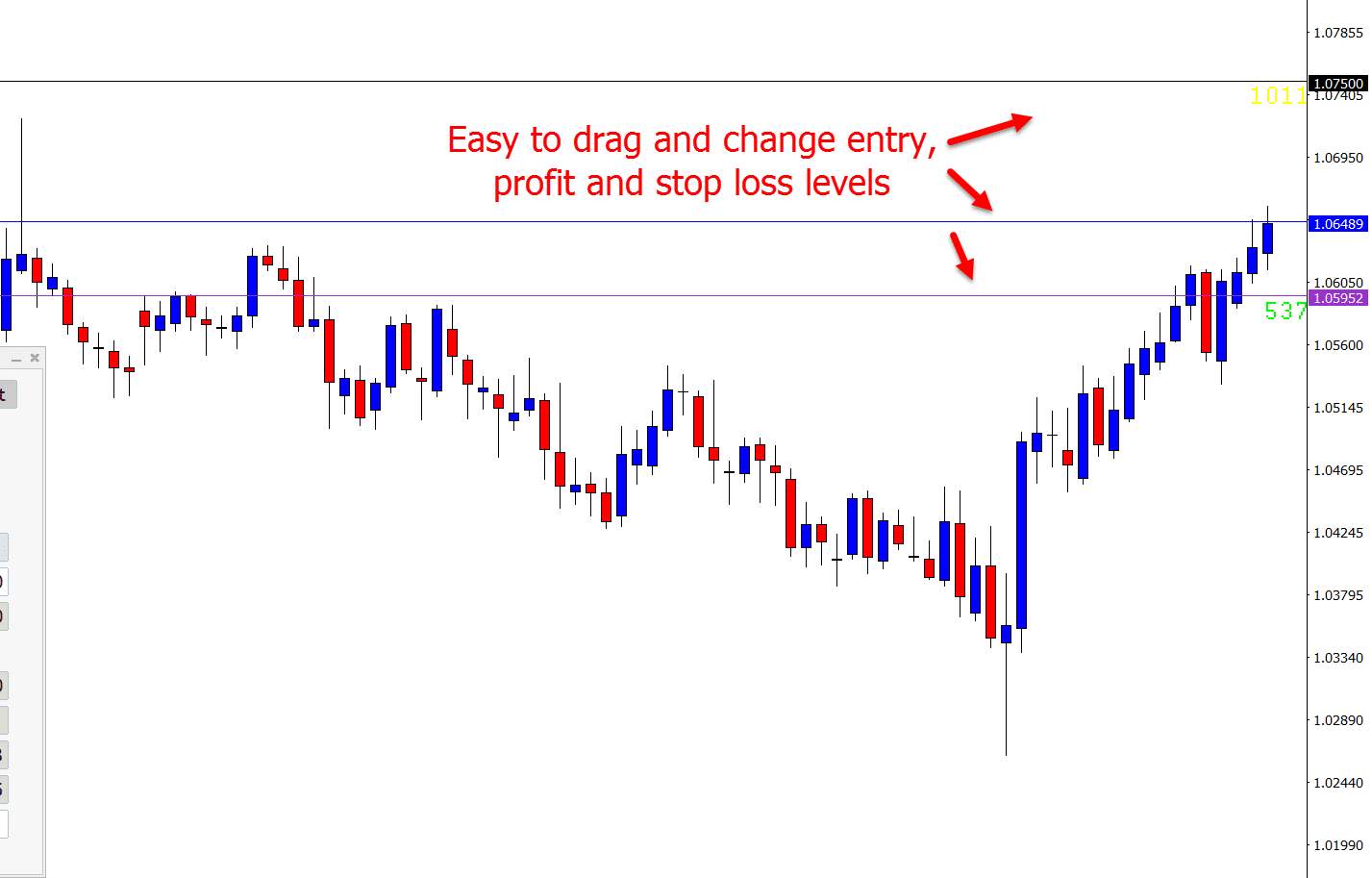 calculate Forex position size Metatrader