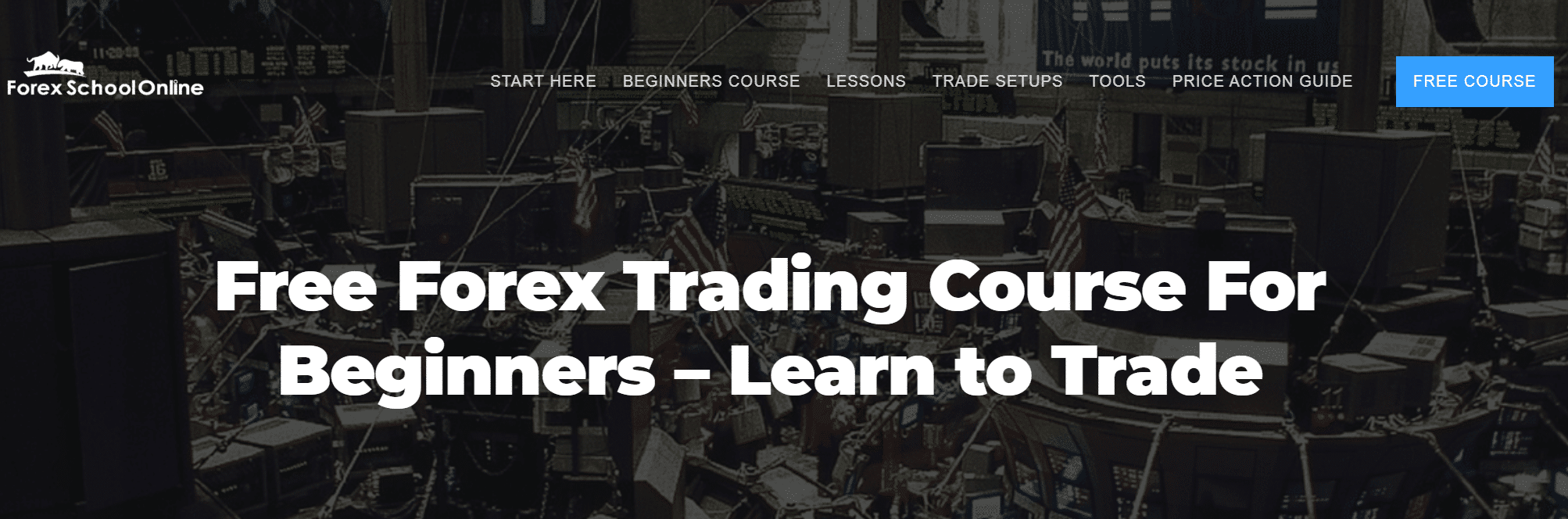 Start free trading course