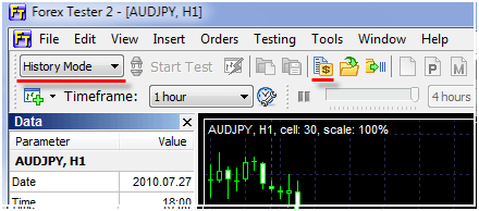 Forex tester no data