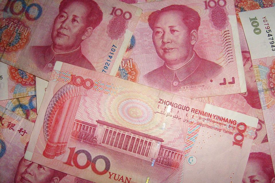 The Chinese Yuan Increases as the Dollar Slips Up