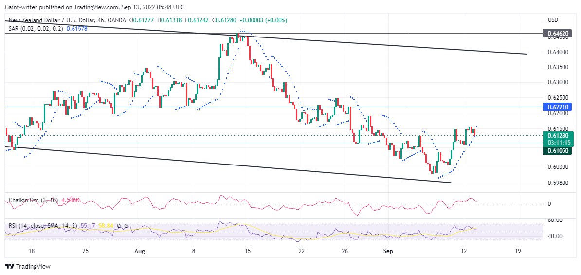 NZDUSD Price Shoot Up Above 0.61050 Key Zone As Sellers Aims For A Recovery. 