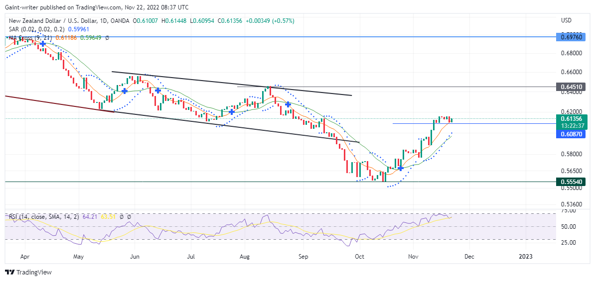 NZDUSD Traders Keep Price Activity Firm Above the 0.60870 Key Zone