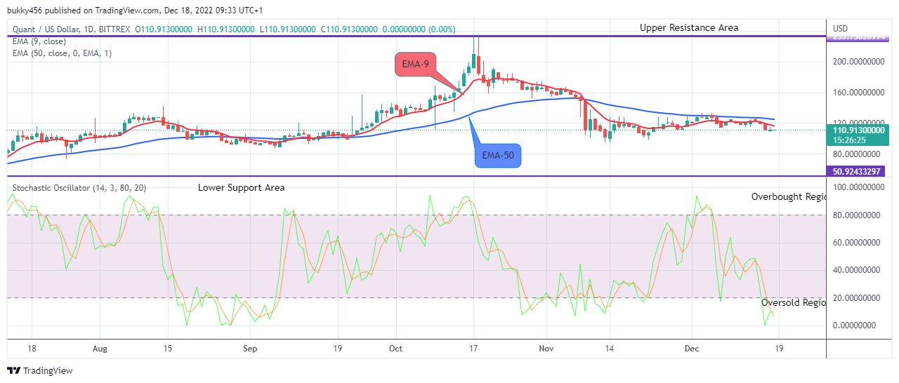 Quant (QNTUSD) Bulls Will Push Higher