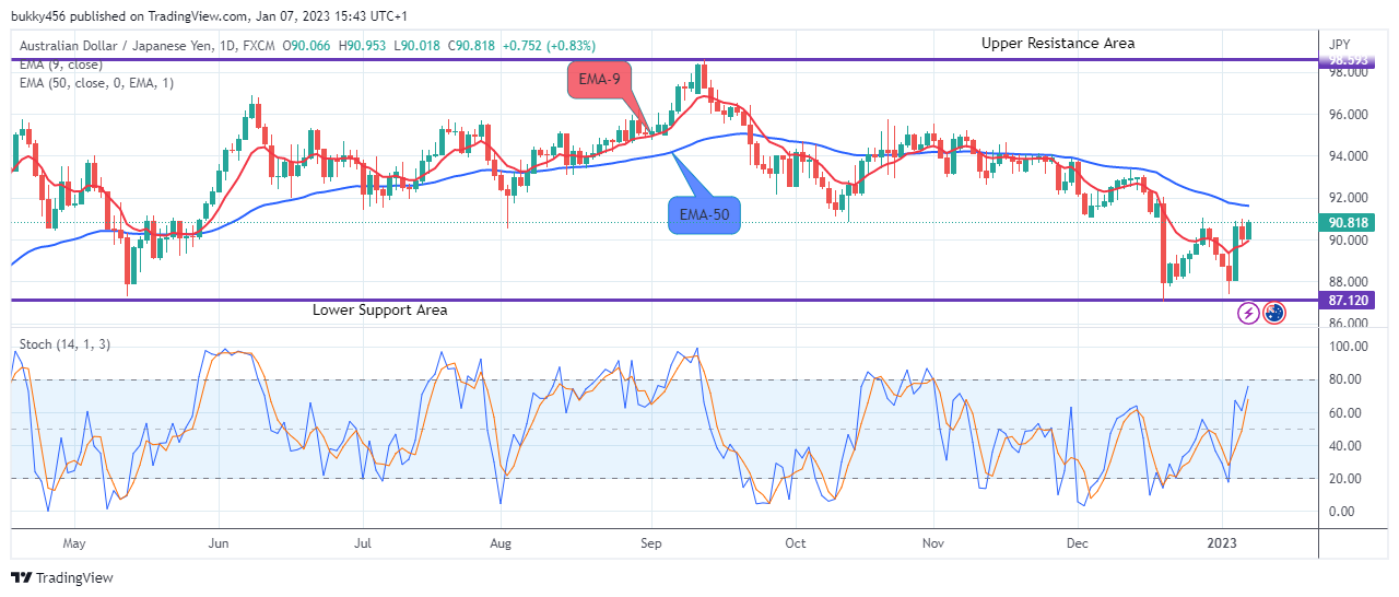 AUDJPY – Looks Good For the Bulls