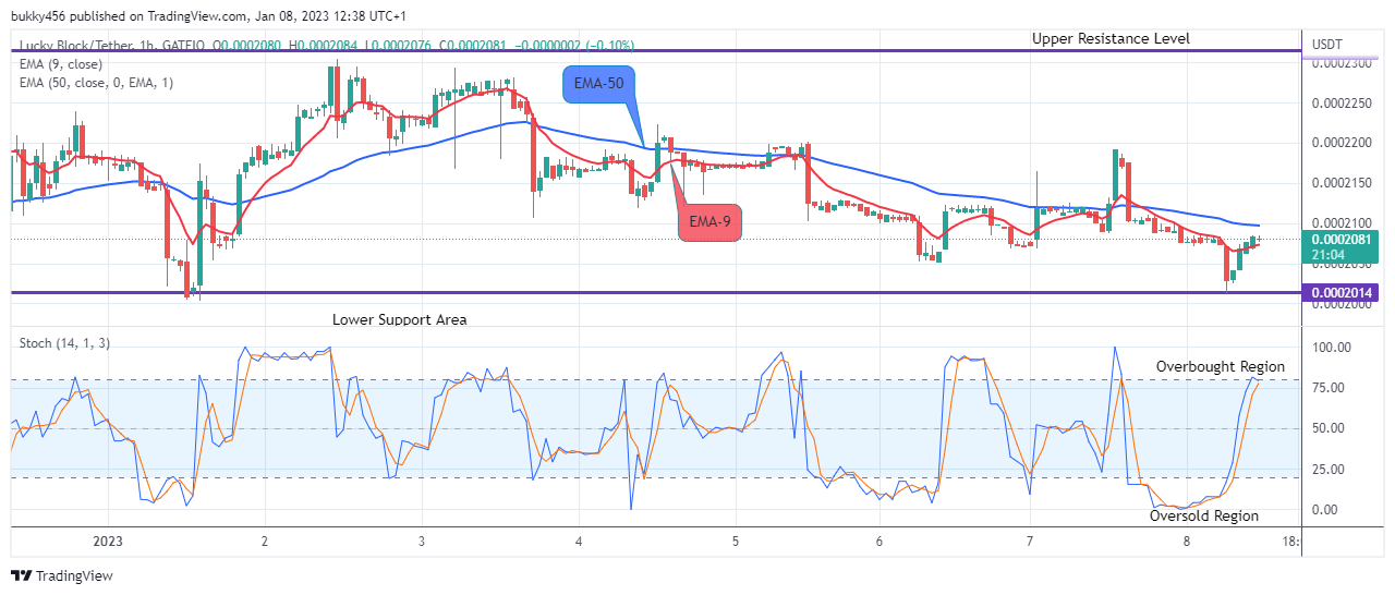 Lucky Block Price Prediction: LBLOCKUSD Price Next Recovery May Surpass the $0.0002295 High Value