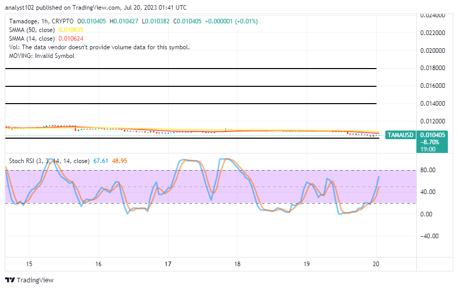 Tamadoge (TAMA/USD) Market Decompresses, Striving for a Foothold 