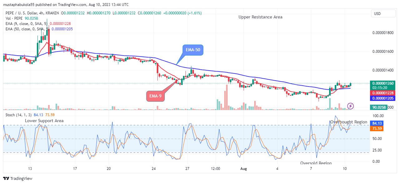 Pepe (PEPEUSD) Reaches Its Buying Time at $0.000001270 Price Level