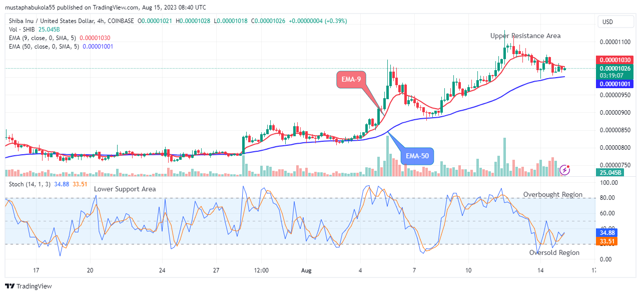 Shiba Inu (SHIBUSD) Price Is Rising Against Downtick Forces