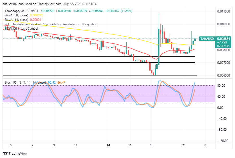 Tamadoge (TAMA/USD) Market Regains Stances, Pushing High