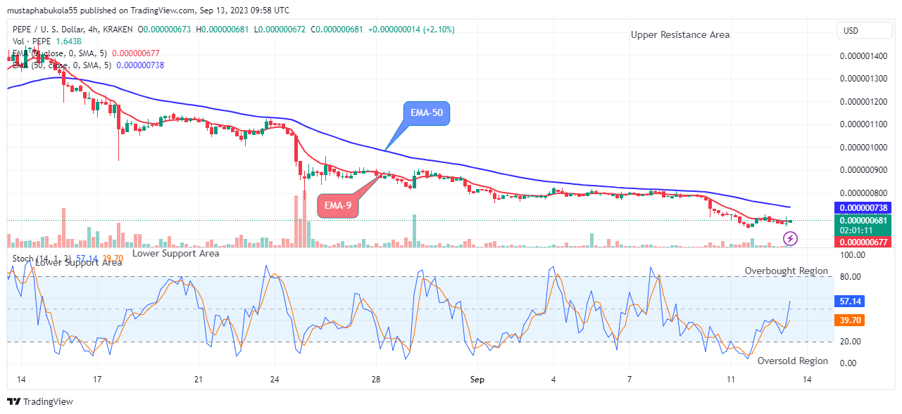 Pepe (PEPEUSD) Price to Bounce up to Level $0.000001500
