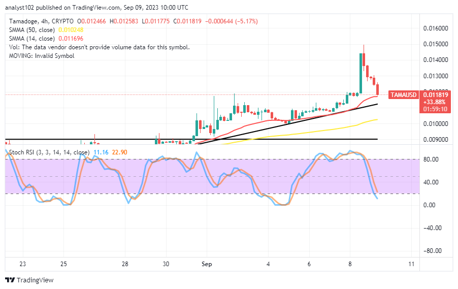 Tamadoge (TAMA/USD) Market Hits Resistance, Gaining Energy