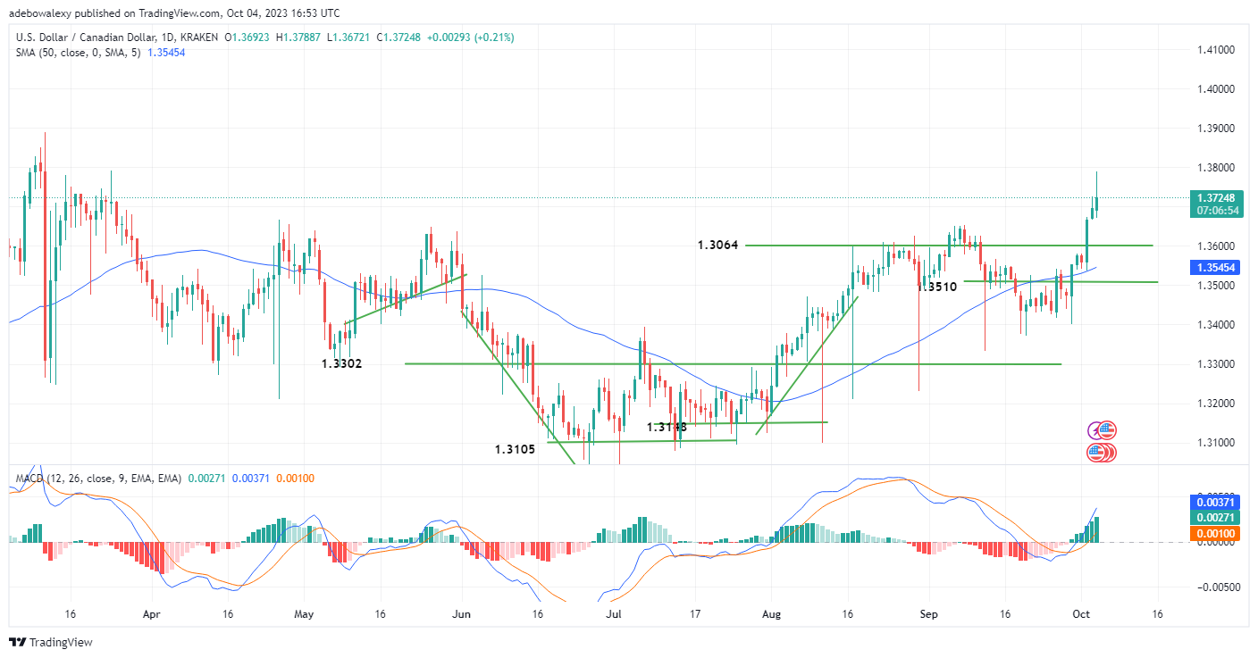 USDCAD Bull Run Faces Rejection