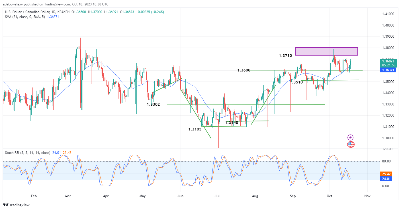 USDCAD Bulls Leap off a Strong Base 