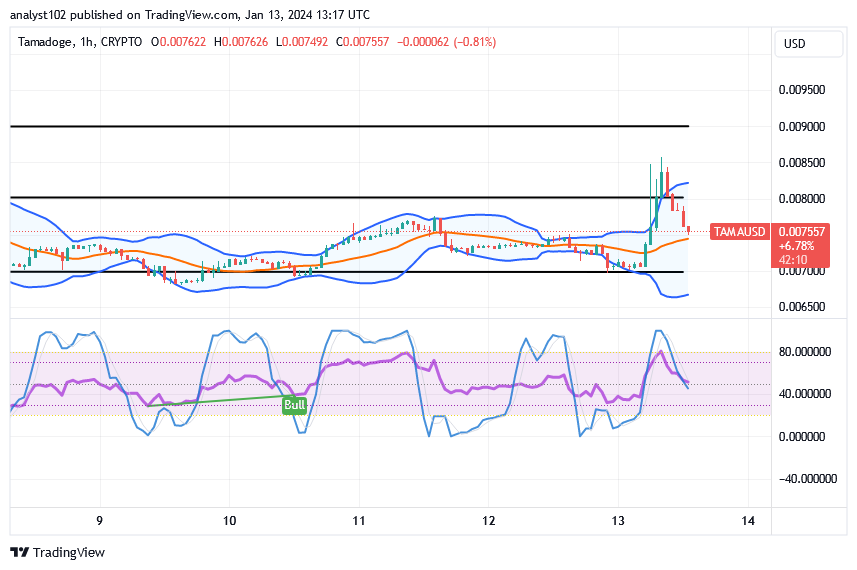 Tamadoge (TAMA/USD) Trade Reverses, Re-Energizing Hike Inputs