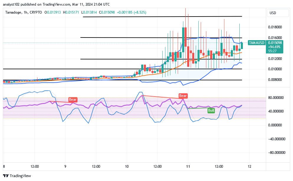 Tamadoge (TAMA/USD) Trade Is Erratic, Keeping Hike Signs