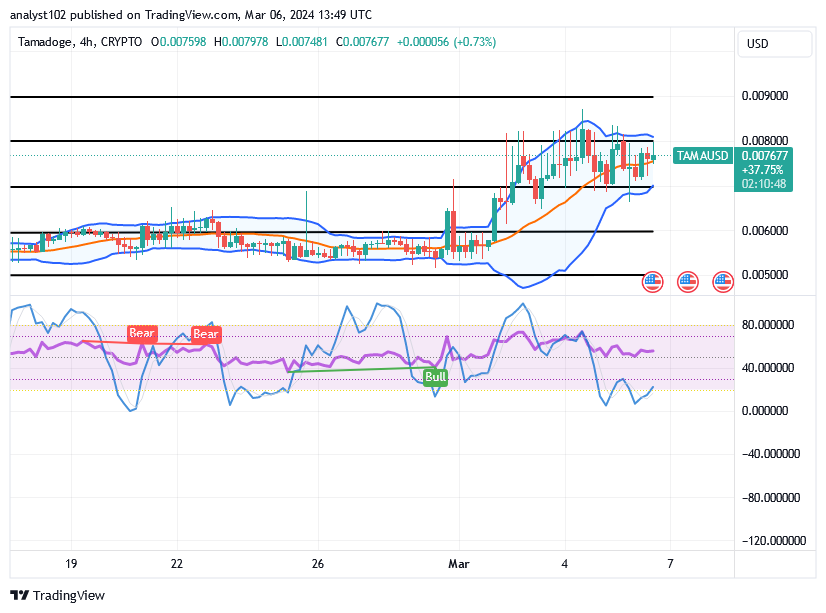 Tamadoge (TAMA/USD) Market Is Erratic, Holding Rise Signals