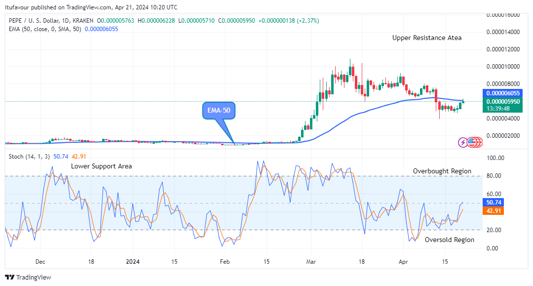 Pepe (PEPEUSD) Price Will Rise from Support Level 