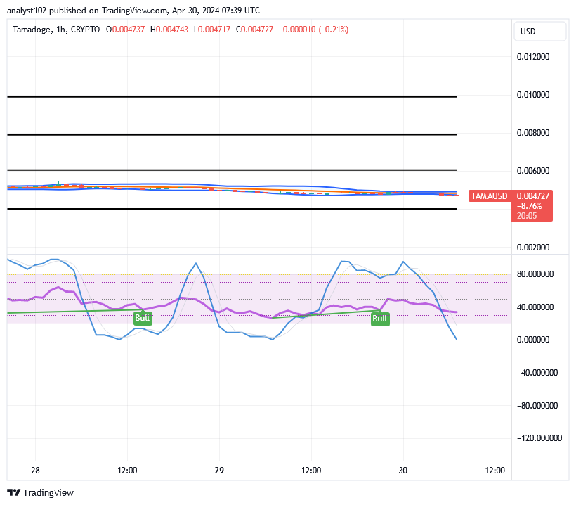 Tamadoge (TAMA/USD) Price Settles for Ranges, Making Hikes