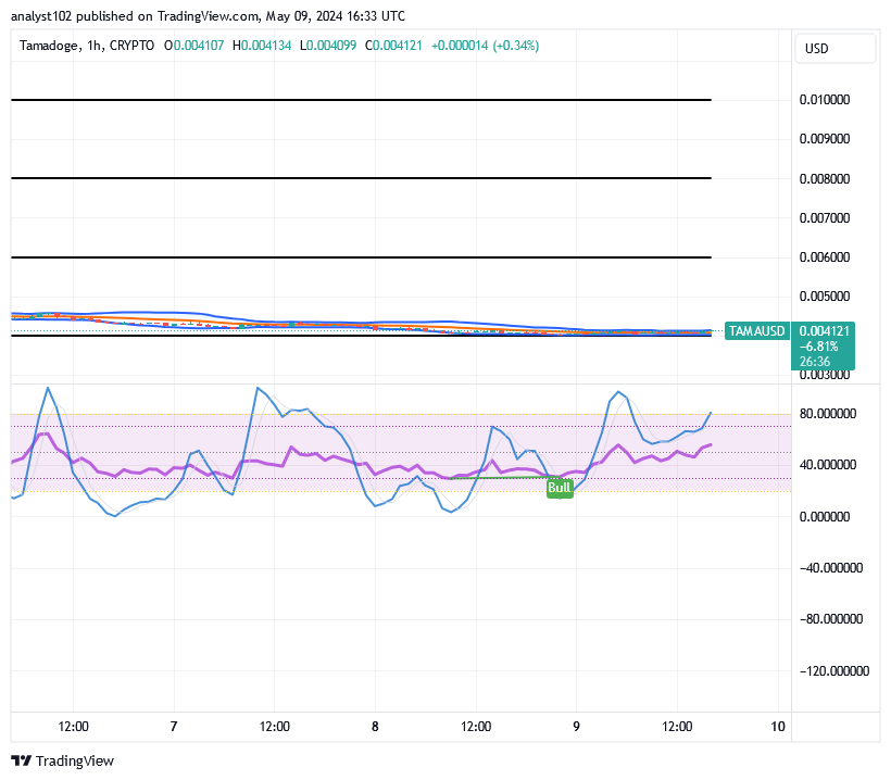 Tamadoge (TAMA/USD) Price Goes Lower, Touches a Pivot