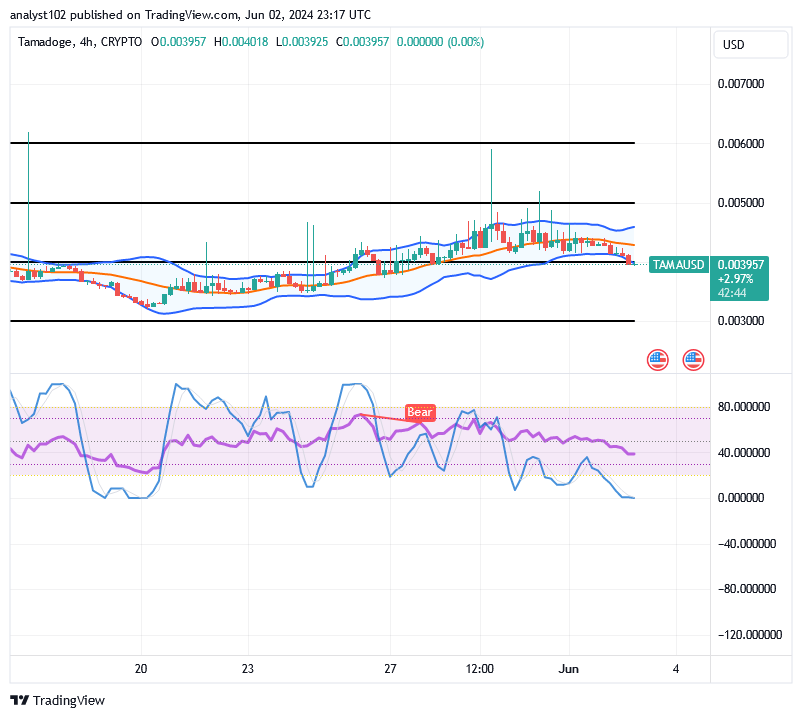 Tamadoge (TAMA/USD) Price Poises Actions, Settling for Rebounds